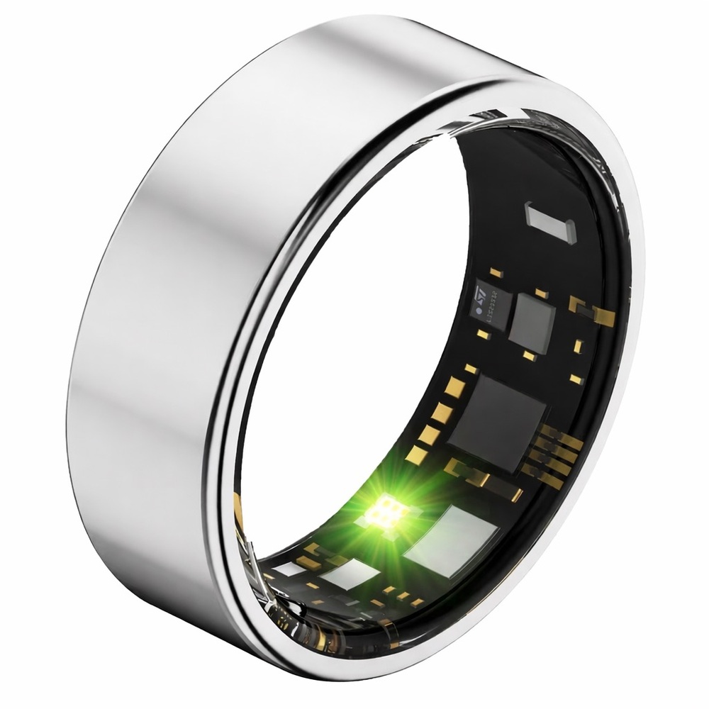 Smart Wearable Ring - Silver Size 8